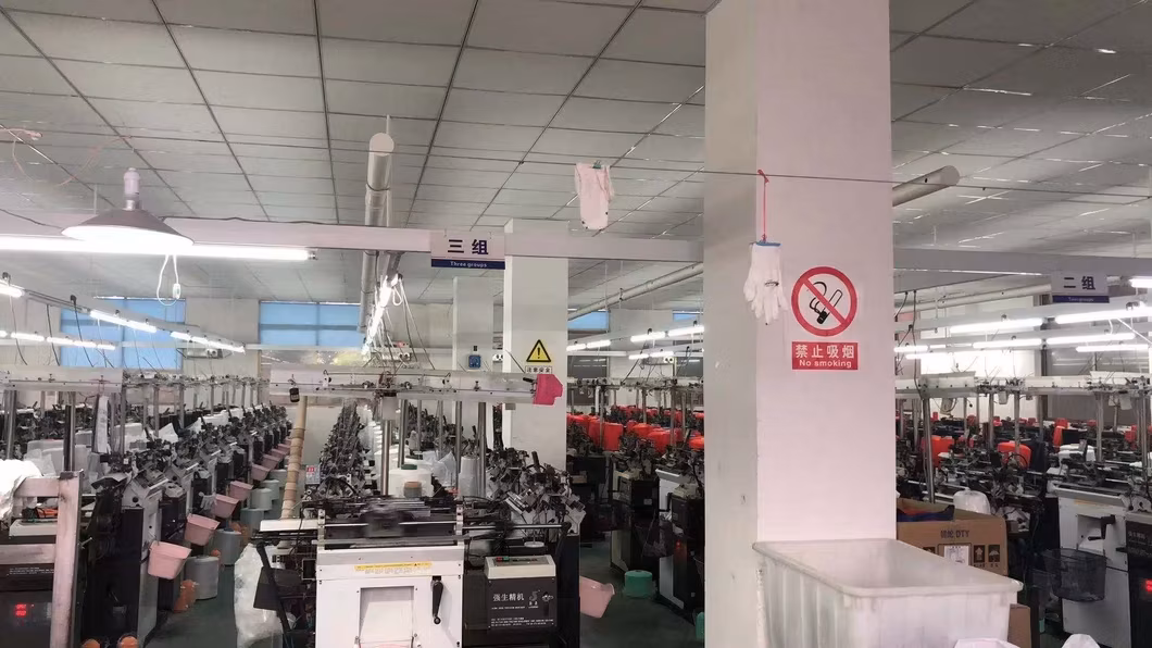 Găng tay làm việc an toàn bảo vệ tay, vỏ nylon phủ nitrile hình ảnh 17-description