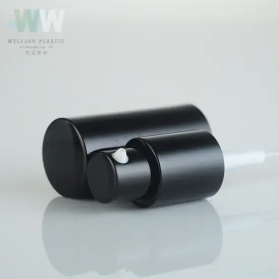 Kem nền màu đen - Vòi bơm 18/410 18/415 20/410 20/415, nắp đầy cho chăm sóc da nước