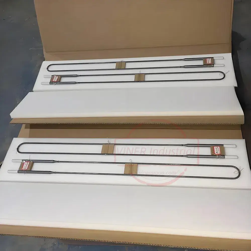 Bộ phận gia nhiệt 1800c Hình U Mosi2 cho lò nung nhiệt độ cao - Sự lựa chọn tối ưu