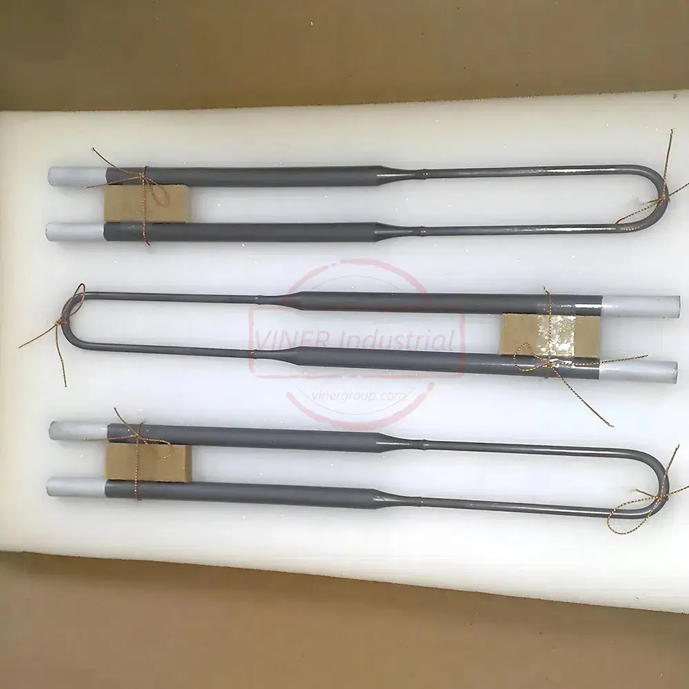 Bộ phận gia nhiệt 1800c Hình U Mosi2 cho lò nung nhiệt độ cao - Sự lựa chọn tối ưu