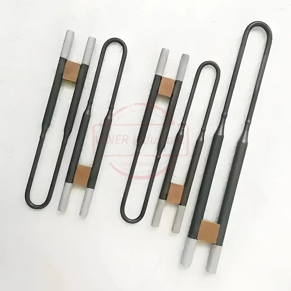 Bộ phận gia nhiệt 1800c Hình U Mosi2 cho lò nung nhiệt độ cao - Sự lựa chọn tối ưu