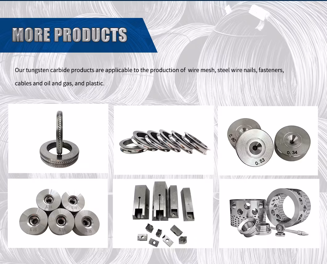 Dụng cụ cắt tùy chỉnh sử dụng vật liệu tungsten carbide cho đinh thép hình ảnh 18-description