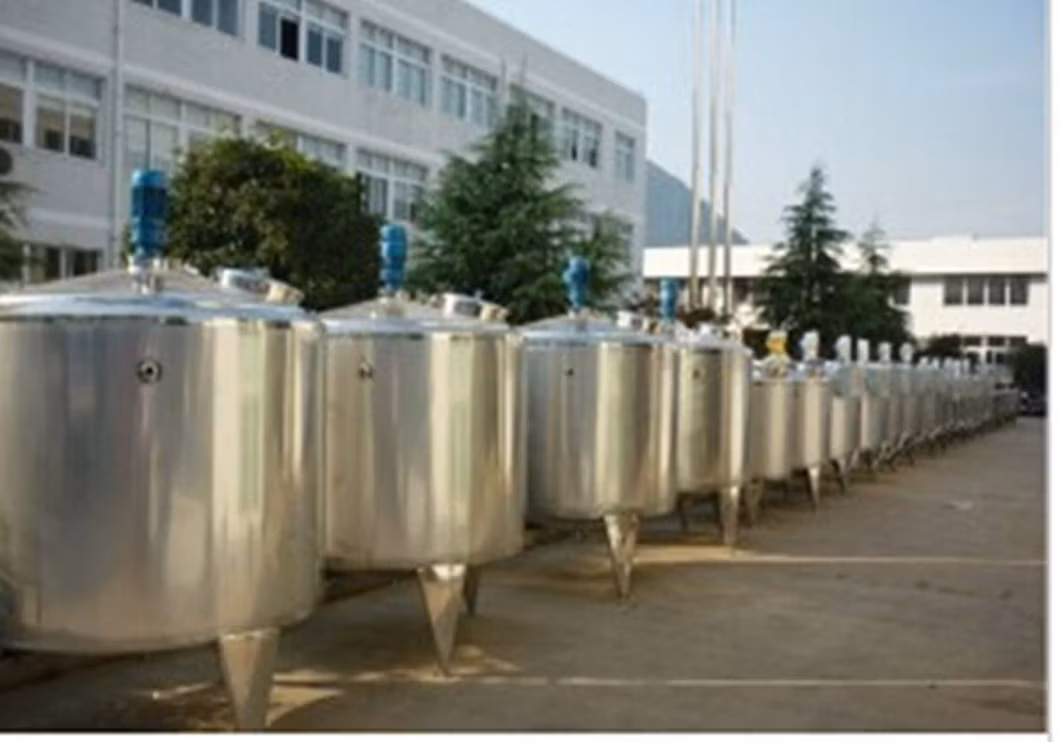 Bể lên men bằng vật liệu không gỉ, có khả năng gia nhiệt, khuấy trộn, làm mát và đựng chất lỏng hình ảnh 18-description