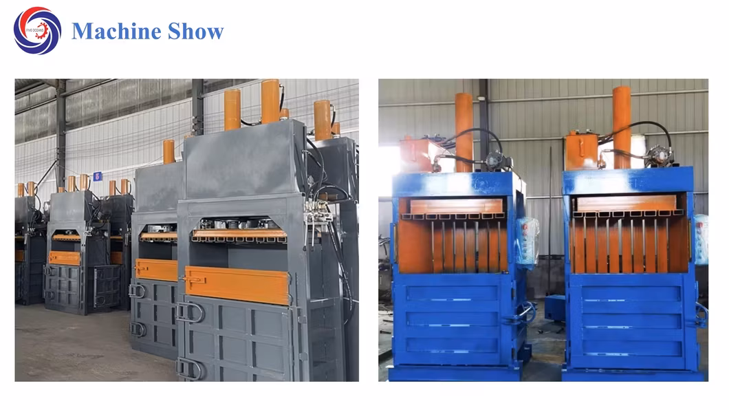 Máy ép giấy phế liệu thủy lực đứng - Sản xuất tại nhà máy - Máy ép thủy lực, Máy ép bìa carton chất lượng hình ảnh 18-description