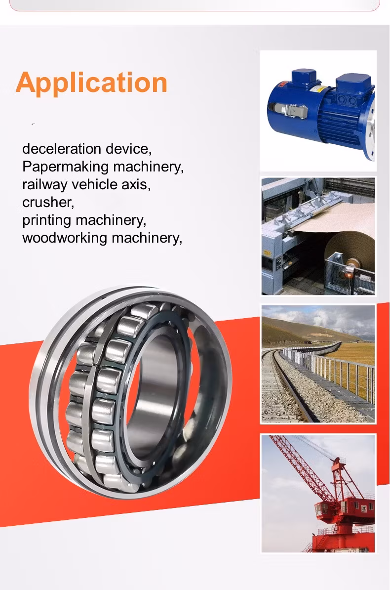 Vòng bi Trung Quốc 21304 Ca, 21305 Cc, 21306 E,... MB 21313 21314 21315 21316 21317 21318 21319cc/W33 - Sản phẩm vòng bi con lăn định hướng hình ảnh 18-description