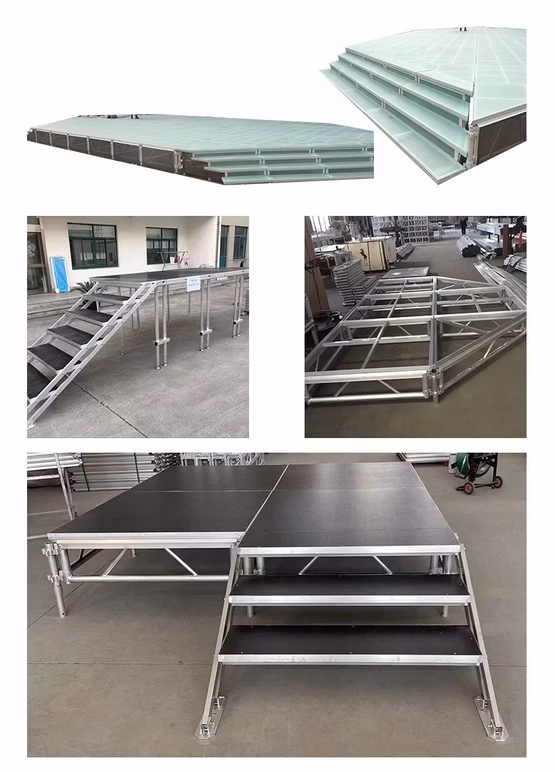 Sân khấu cưới cao cấp 40X20FT từ hợp kim nhôm với hệ thống ánh sáng tinh tế hình ảnh 18-description