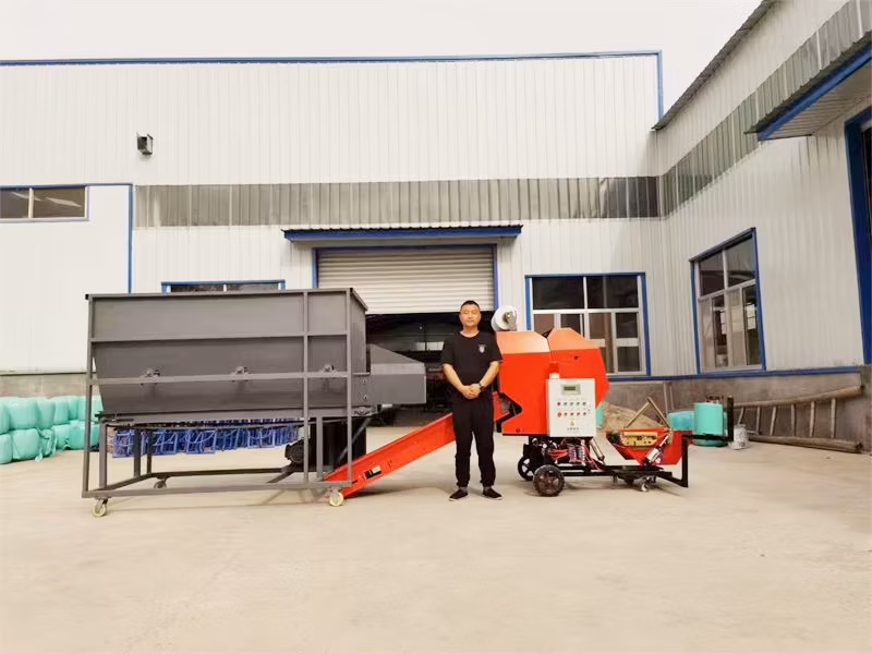 Máy Baler Tròn sử dụng nhiên liệu Diesel: Giải pháp bó cỏ và quấn bán hiệu quả hình ảnh 18-description