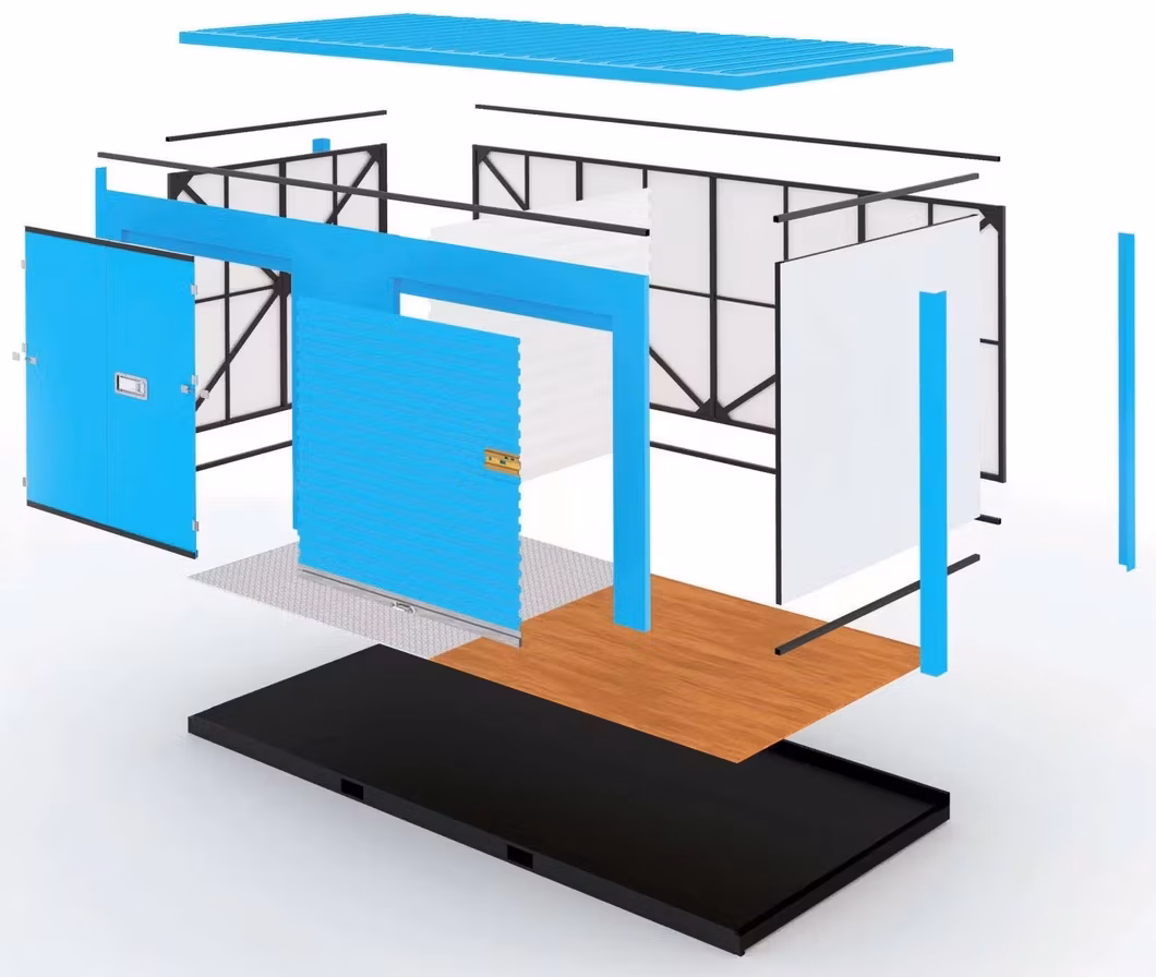 Giải pháp lưu trữ hiệu quả cho không gian ngoài trời bằng nhà kho di động container gấp gọn và nhà prefab hình ảnh 18-description