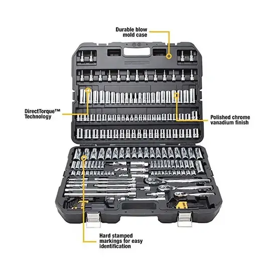 Bộ 192 chiếc cờ lê lực Ratchet: Dụng cụ cầm tay socket hiệu quả
