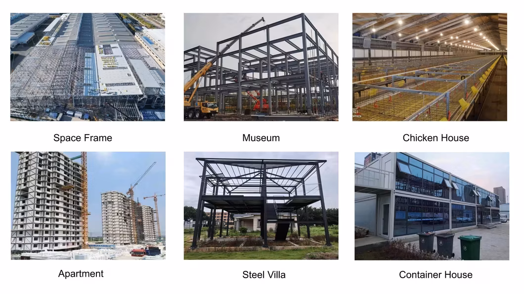 Các dự án kho thép tiền chế xây sẵn khung cổng nóng, nhà xưởng thép tiện lợi để mua hình ảnh 19-description