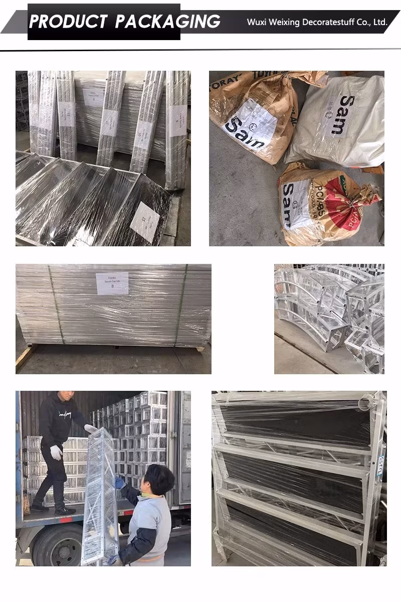 Sân khấu cưới cao cấp 40X20FT từ hợp kim nhôm với hệ thống ánh sáng tinh tế hình ảnh 19-description