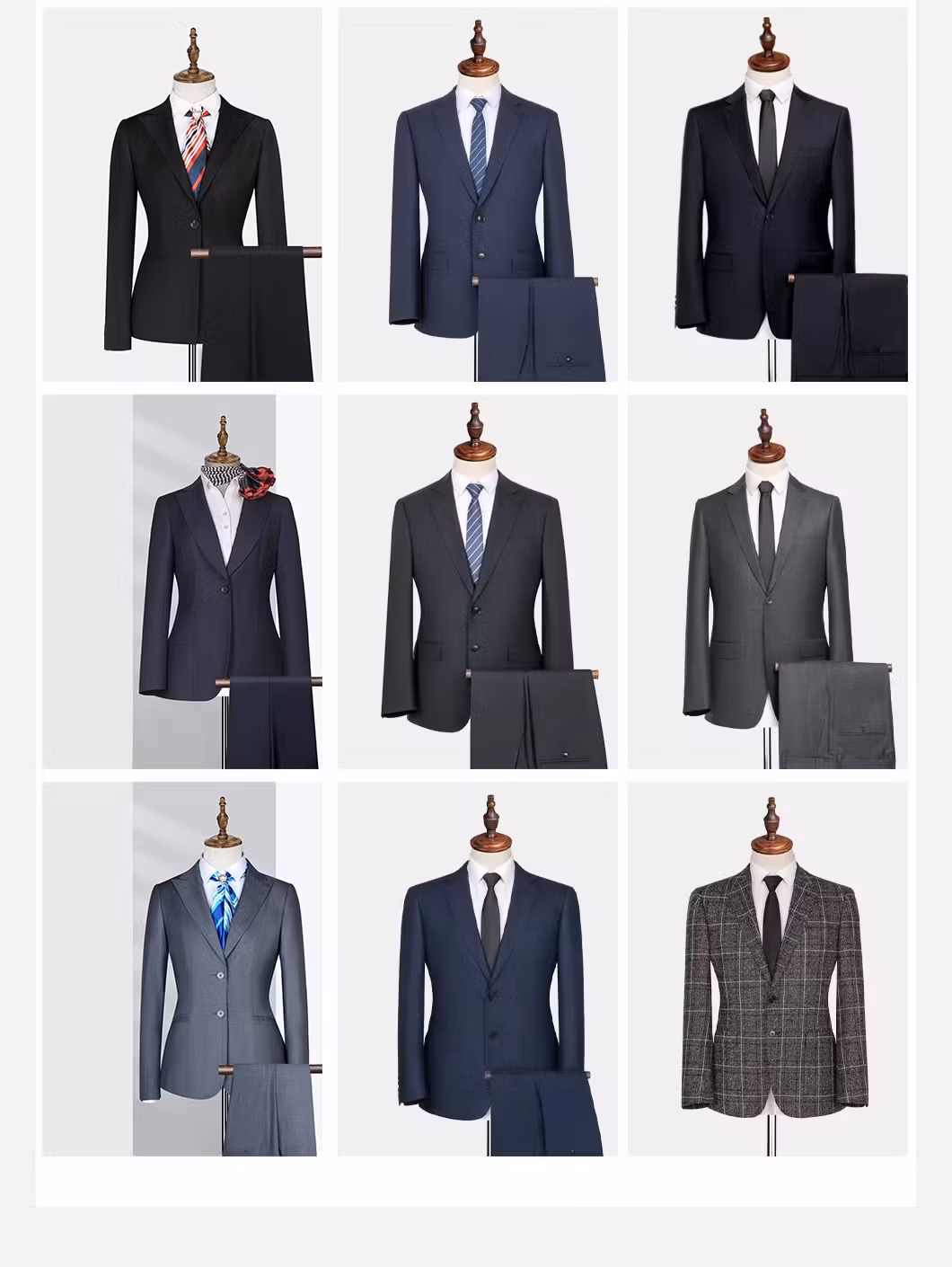 Bộ vest lễ nghi nam may đo cao cấp tùy chỉnh cho đặt hàng nhỏ hình ảnh 19-description