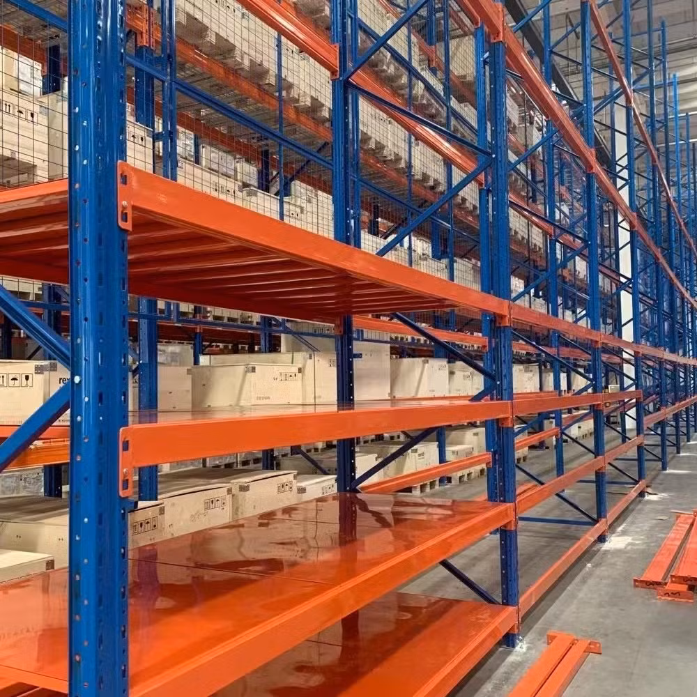 Kệ pallet thép Euro được chứng nhận CE cho hệ thống lưu trữ kho nặng hình ảnh 19-description