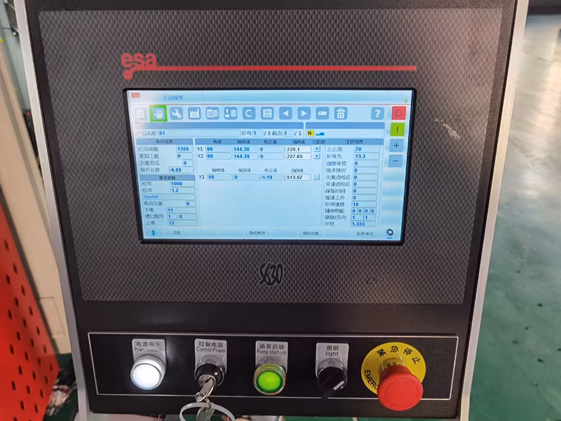 Máy uốn thủy lực chất lượng cao, công suất 100 tấn, chiều dài uốn 3200mm hình ảnh 19-description