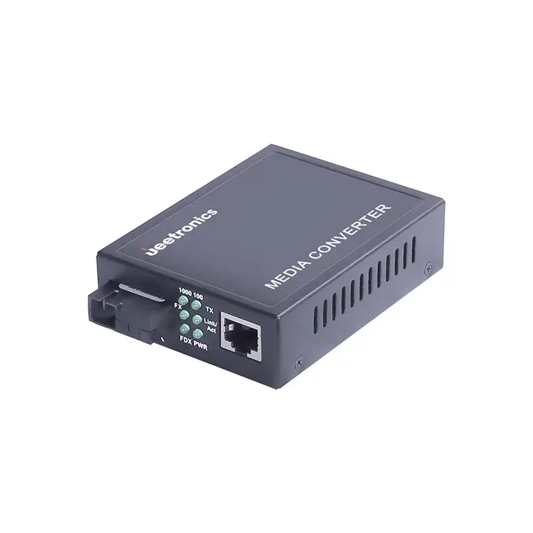 Bộ chuyển đổi quang 10/100base-Tx sang 100base-Fx (TX1310/RX1550nm SMF 20km) không quản lý SC - Giải pháp truyền thông quang đơn tốc độ cao