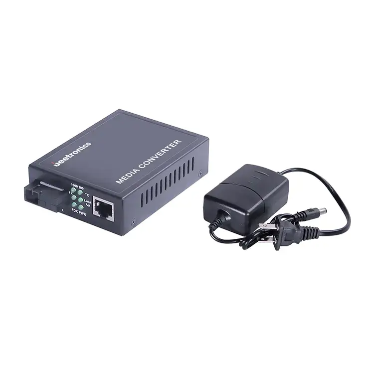 Bộ chuyển đổi quang 10/100base-Tx sang 100base-Fx (TX1310/RX1550nm SMF 20km) không quản lý SC - Giải pháp truyền thông quang đơn tốc độ cao