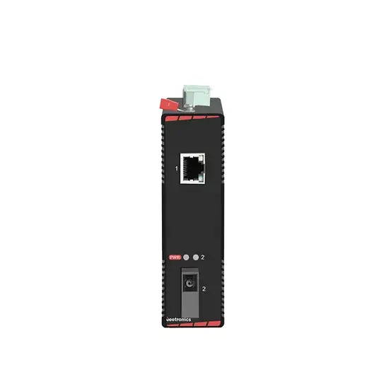 Bộ chuyển đổi Poe Ethernet nhanh công nghiệp từ 10/100base-Tx đến 100base-Fx (TX1310/RX1550nm SMF 20km Đơn SC)