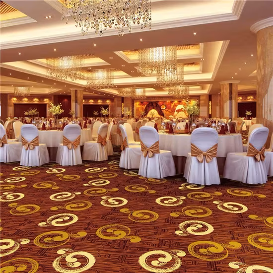 Thảm len dệt Axminster chất lượng ưu việt dành cho kinh doanh, phủ lên sàn nhà từ tường này đến tường khác