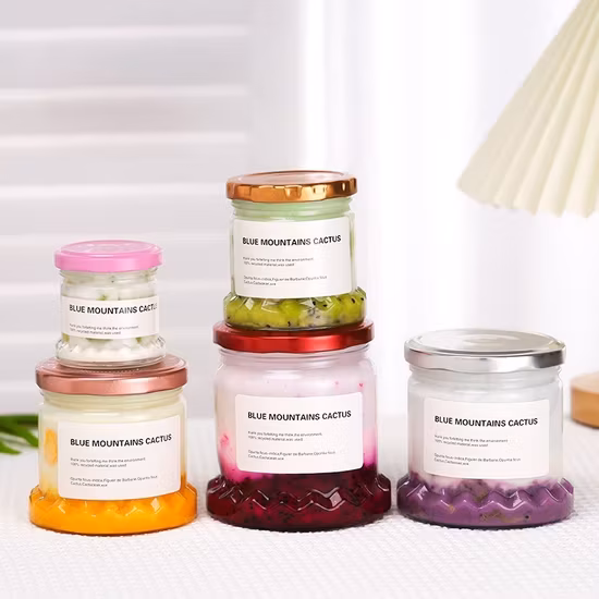 Bình tổ chim chịu nhiệt cao, bình thủy tinh an toàn cho thực phẩm, bình hấp chất lượng hình ảnh 1-description