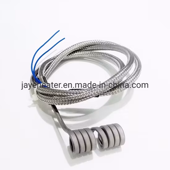 Bộ gia nhiệt cuộn dây nóng điện 28mm đi kèm dây tiếp đất hình ảnh 1-description