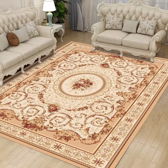 Thảm sạch dễ dàng 100% Polyester, tấm bọc nội thất 3D cho phòng khách