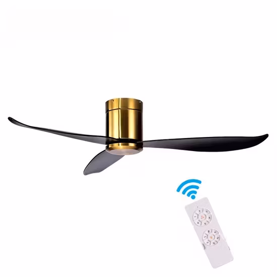 Quạt trần điều khiển từ xa với cánh quạt ABS trang trí phổ biến cho không gian gia đình hình ảnh 1-description