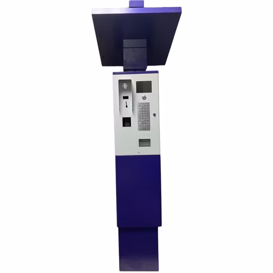 Giải pháp đỗ xe thu phí ngoài trời với thông tin thời gian hiển thị hình ảnh 1-description