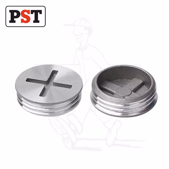 Đầu nối điện nhôm kết hợp với nắp đậy nhôm một chiều