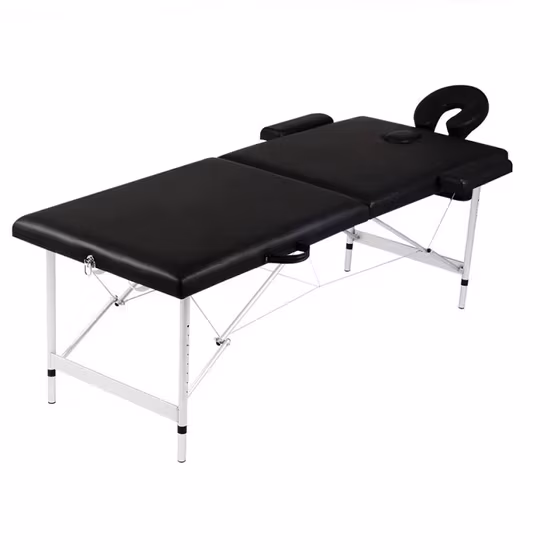 Bàn massage nhôm gập đẹp mắt, sản xuất trực tiếp từ nhà máy hình ảnh 1-description