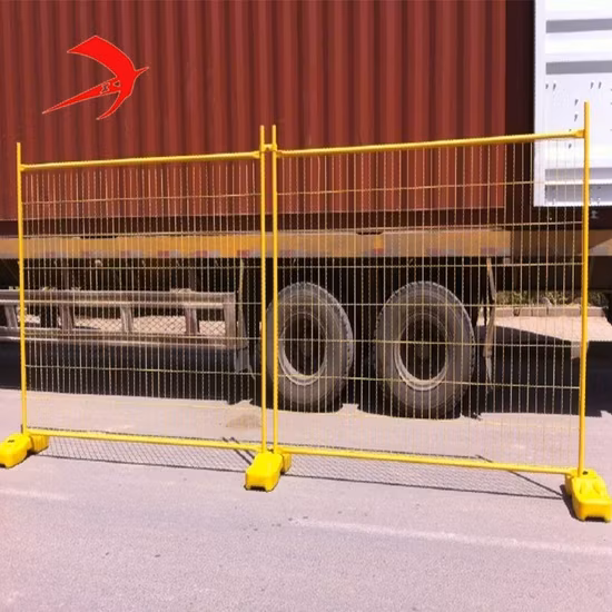 Bảng rào di động làm bằng vật liệu thép cho các dự án xây dựng tại Úc