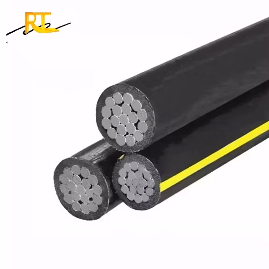 Cáp Nhôm Aerial Bundle 0.6/1kv - Sản phẩm 2/0 4/0 1/0, dây cáp Power AAAC AAC ACSR #6