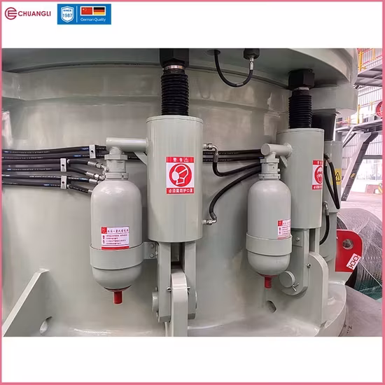 Thiết bị nghiền đá mỏ đá ore crusher: Lò xo thủy lực tiện lợi
