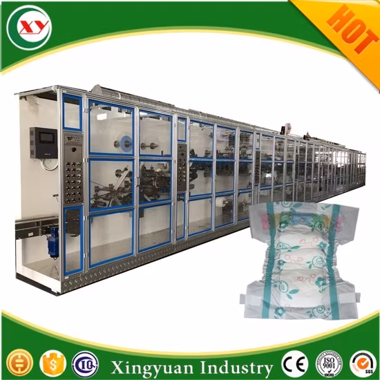 Máy sản xuất tã cho bé chất lượng cao | Máy sản xuất tã trẻ em thương hiệu Sharp hình ảnh 1-description