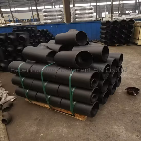 Ống thép carbon hình chữ T và phụ kiện ống dầu và khí từ nhà máy với giá tốt hình ảnh 1-description