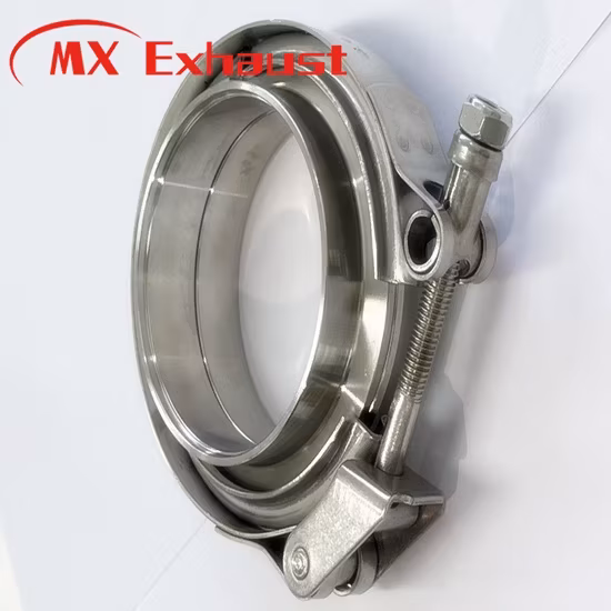 Kẹp ống xả V Band chất liệu thép không gỉ chất lượng tốt, thuận tiện lắp đặt hình ảnh 1-description
