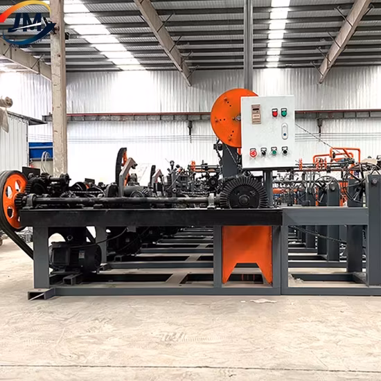 Máy sản xuất dây thép gai xoắn đôi tự động từ thép mạ kẽm chất lượng cao