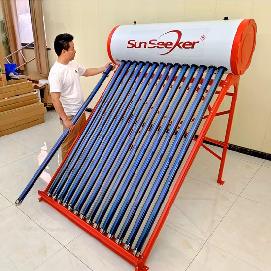 Máy sưởi nước phòng tắm không tăng áp, 200 lít nước mặt trời Trung Quốc