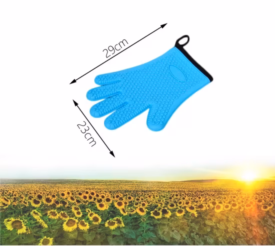 Găng tay cao su sử dụng an toàn trong lò vi sóng với lớp bảo vệ nhiệt silicone