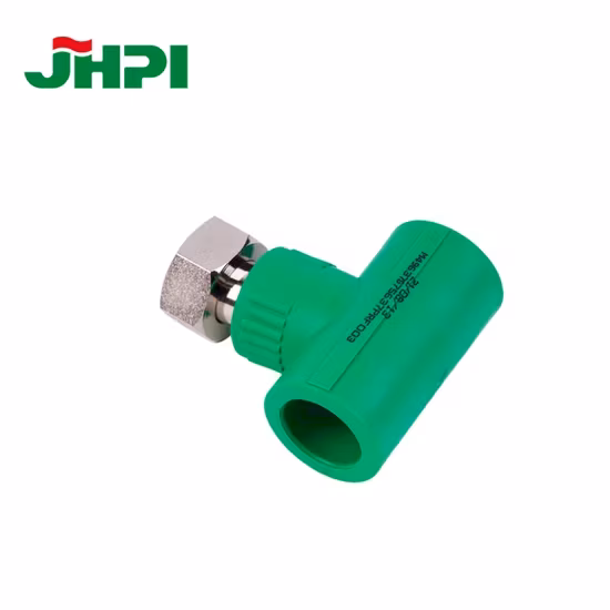 Ống nước xanh Ce chứng nhận, phù hợp với PPR Tee Ráp nối cho máy sưởi nước hình ảnh 1-description