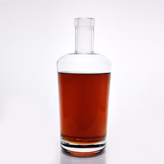 Bán Buôn Bình Thủy Tinh Rỗng Nhãn Cá Nhân 500ml 700ml 750ml Cho Vodka Whisky Brandy Tequila Gin và Rượu Spirits hình ảnh 1-description