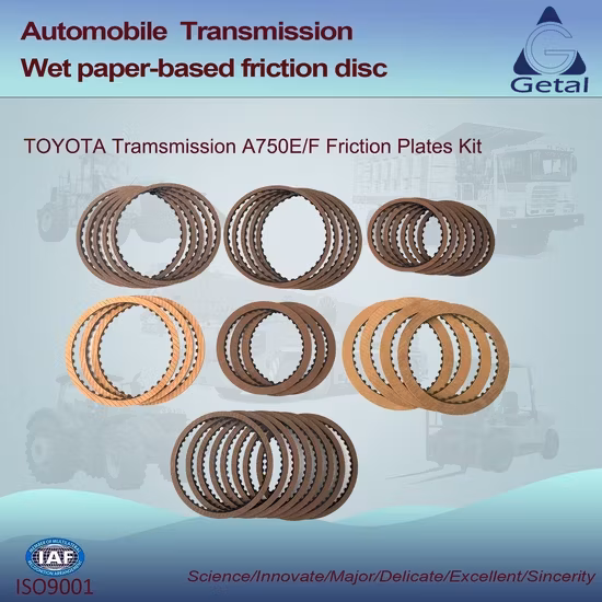 Phụ tùng ô tô Toyota Hộp số A750e/F 5 Tốc độ Rwd - Đĩa ly hợp phù hợp cho xe từ năm 2003 trở đi