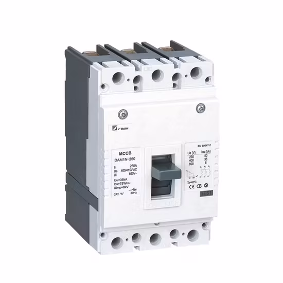 Công tắc MCCB 3 pha 250A phân phối điện áp hoạt động 400/415V - Giải pháp an toàn cho hệ thống điện
