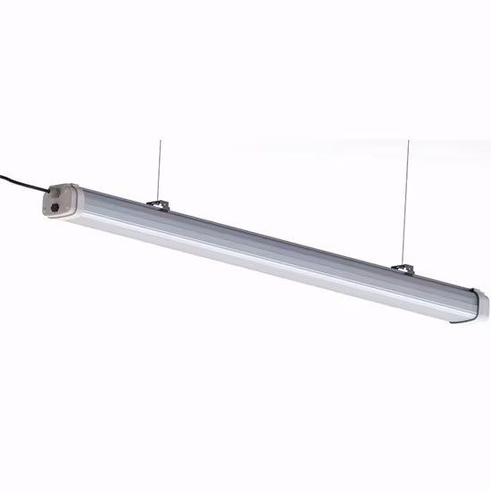 Đèn ba chống vỏ nhôm, nắp PC công suất 50W đạt hiệu suất 130lm/W hình ảnh 1-description