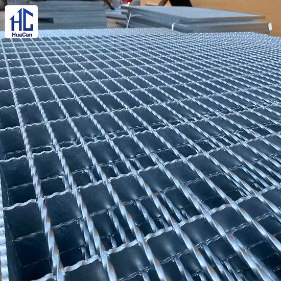 Bảng thép hàn ép mạ kẽm tùy chỉnh, sản phẩm bảng thép gợn sóng và lối đi bằng nhôm không gỉ cho nền tảng công nghiệp hình ảnh 1-description