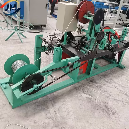 Máy sản xuất dây thép gai xoắn đôi tự động từ thép mạ kẽm chất lượng cao hình ảnh 1-description