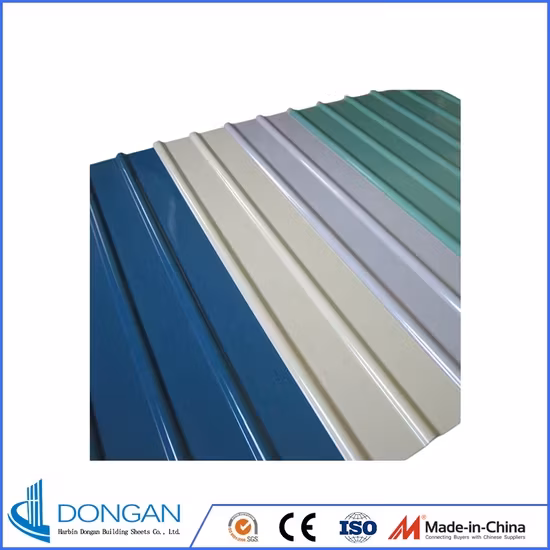 Độ cong tùy chỉnh tấm mái tôn PVC Đongan từ Hắc Long Giang Trung Quốc