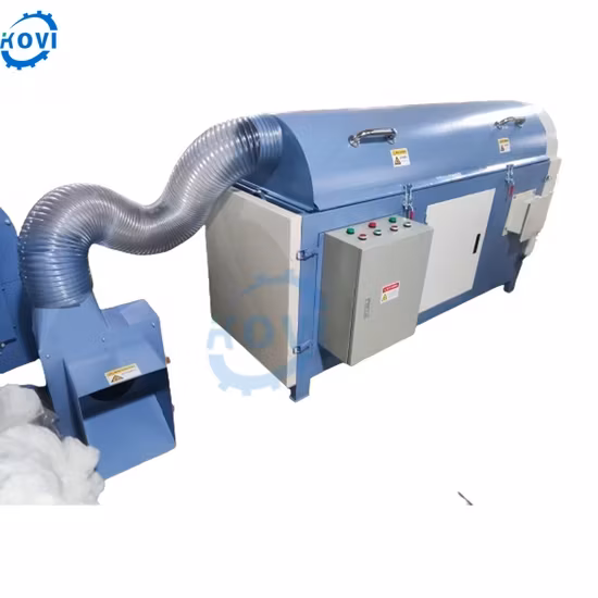 Máy tạo hình bóng sợi mềm từ chất liệu polyester và bông, thiết bị sản xuất bóng sợi chất lượng hình ảnh 1-description