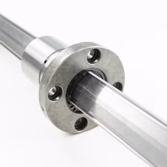 Chuyên Thiết Kế Trục Bánh Vít Spline Gcr15 Tùy Chỉnh cho Máy Tiện CNC hình ảnh 1-description