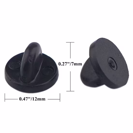 Đinh ghim bướm PVC và đinh ghim cao su đa dạng màu sắc thay thế hiệu quả