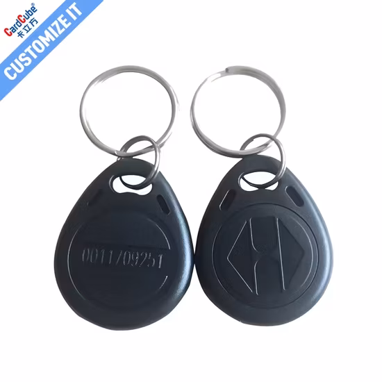 Mẫu móc khóa NFC RFID ABS bền phù hợp cho bán buôn và sử dụng miễn phí hình ảnh 1-description